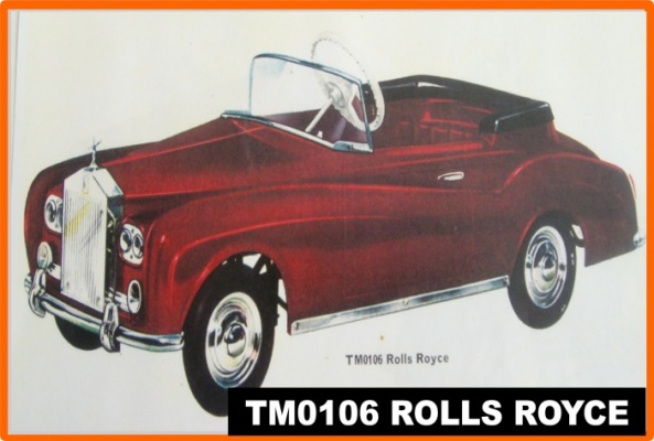 TRI-ANG ROLLS ROYCE PEDAL CAR PARTS
